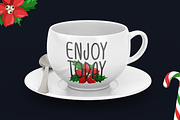 Christmas Happiness Typeface, a Script Font by Seemly Fonts (Thumbnail 2 of 5)