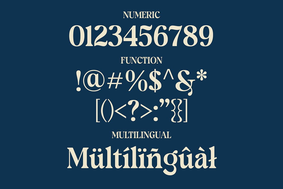 Nexot - Modern Serif Font, a Serif Font by Luna Shop (Photo 8 of 11)