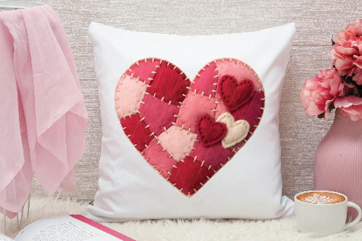 Patchwork Valentine Png Valentines H, an Illustration by DreamPrint404 (Photo 3 of 8)