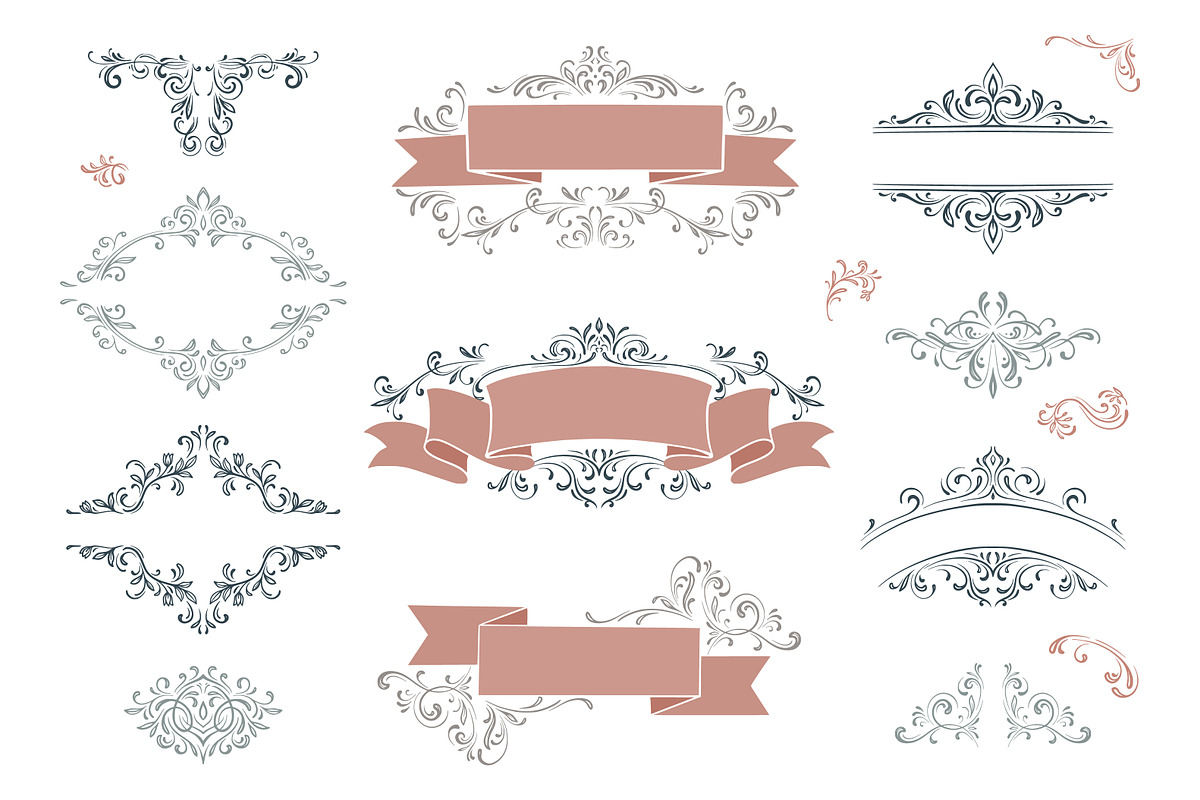 Vector Decorative Graphic Elements, an Object Graphic by Molly art (Photo 9 of 13)