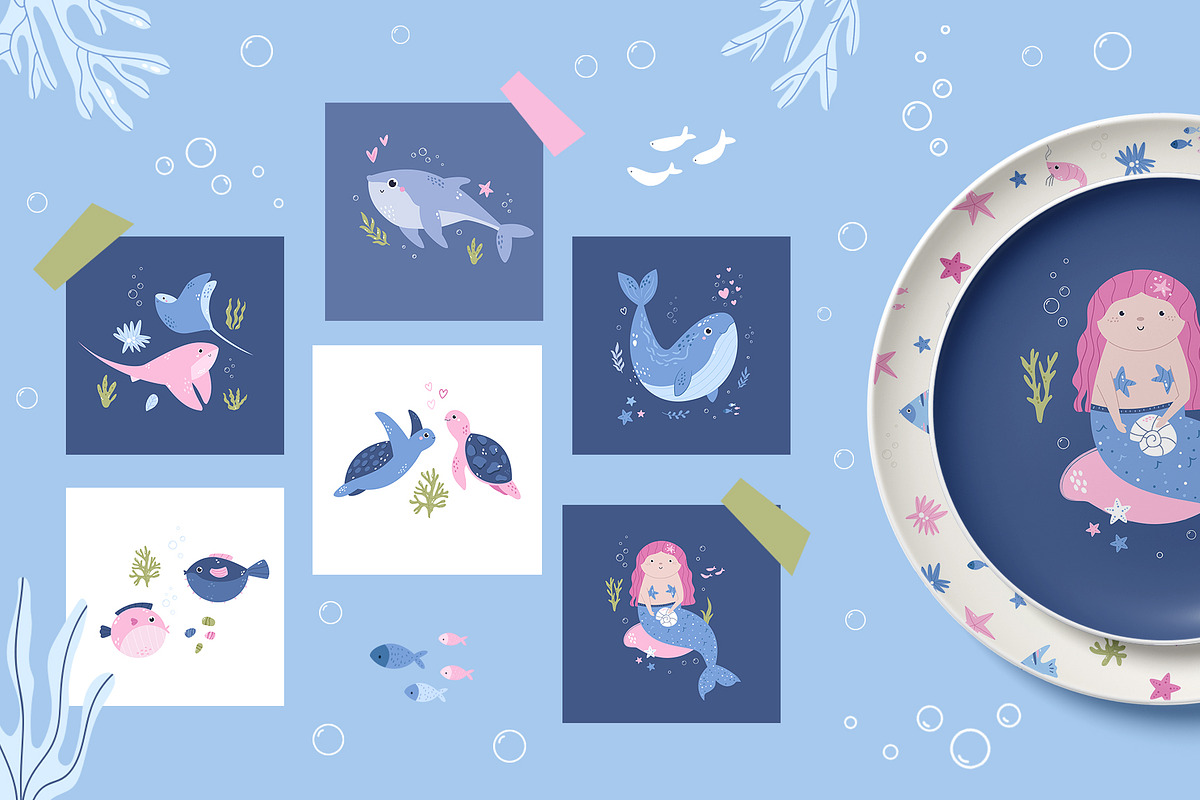 Under the Sea Pack, an Object Illustration by danceyourlife (Photo 2 of 9)