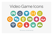 Circle Icons: Videogame, an Icon by Scott Dunlap (Thumbnail 1 of 2)