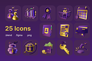 Profit- Business Icons 3D Set, a 3D by Laimmilka (Thumbnail 4 of 5)