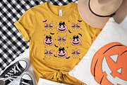 Halloween Pumpkin PNG, Coquette Bow, an Illustration by Libby Wishes (Thumbnail 5 of 6)