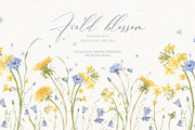 WILDFLOWERS - watercolor collection, an Illustration by Nastya.Chay (Thumbnail 1 of 12)
