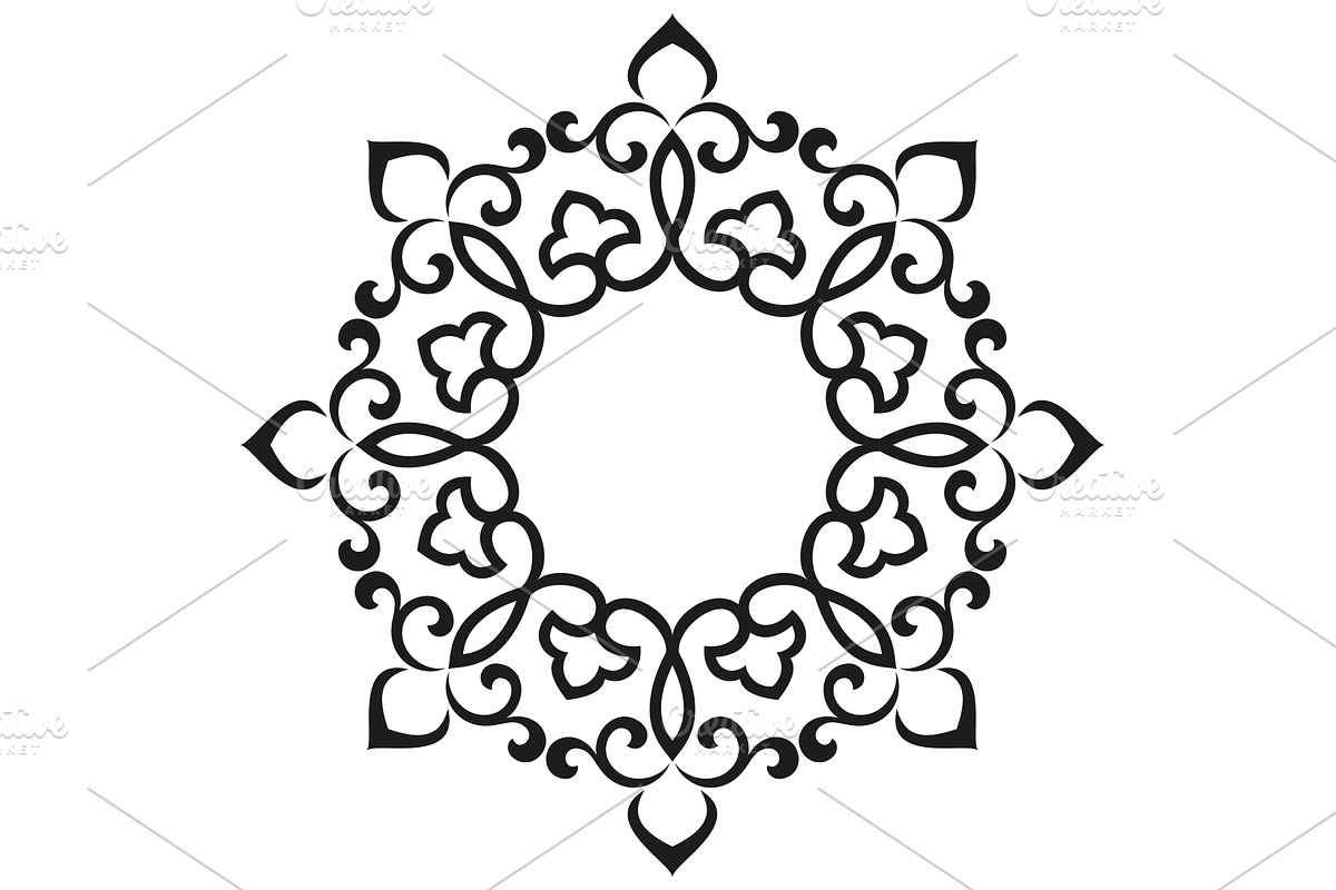 Decorative frame. Elegant vector, a Decorative Illustration by RODINA, image size:1200x800