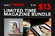 Save 90% - InDesign Magazine Bundle, a Magazine Template by broluthfi (Thumbnail 1 of 5)