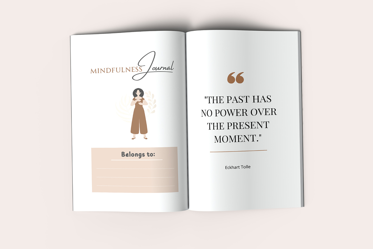 Mindfulness Journal | KDP Interior, a Templates & Theme by KDPISH (Photo 2 of 4)