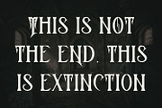 Qlastroy Modern Blackletter Display, a Blackletter Font by Maulana Creative (Thumbnail 6 of 7)