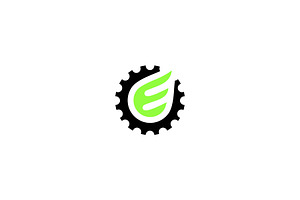 letter E oil gas engineering logo, a Branding & Logo Template by ZHR Creative