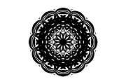 Black and White Mandala Patterns Set, a Decorative Illustration by NJ Himel (Thumbnail 7 of 101)