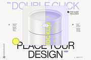 Paper Tube Package Mockup Set 1, a Packaging Mockup by Samolevsky (Thumbnail 10 of 15)