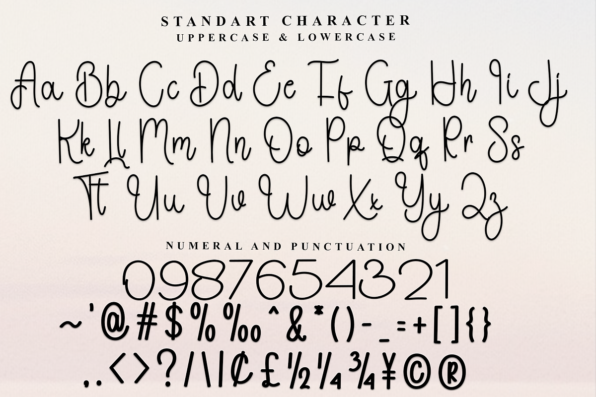 Embroidery, a Handwritten Font by InermediaSTUDIO (Photo 4 of 7)