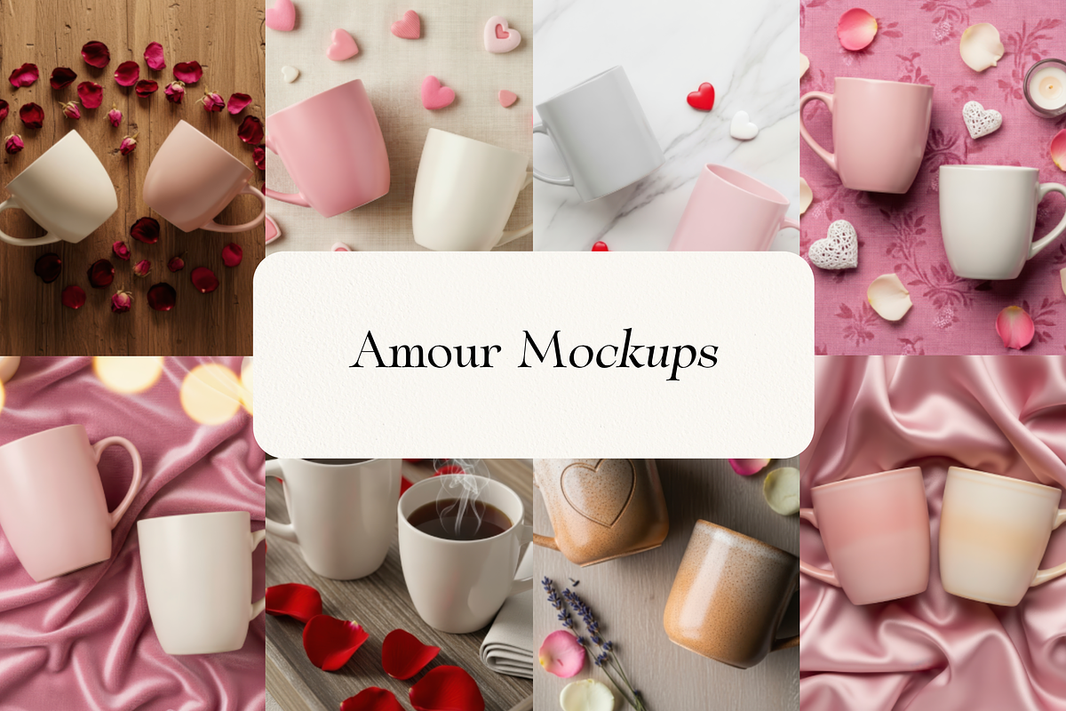 Ultra Valentine Couple Mug 1000 JPG, a Cups & Container Mockup by KennedyStudio (Photo 3 of 15)