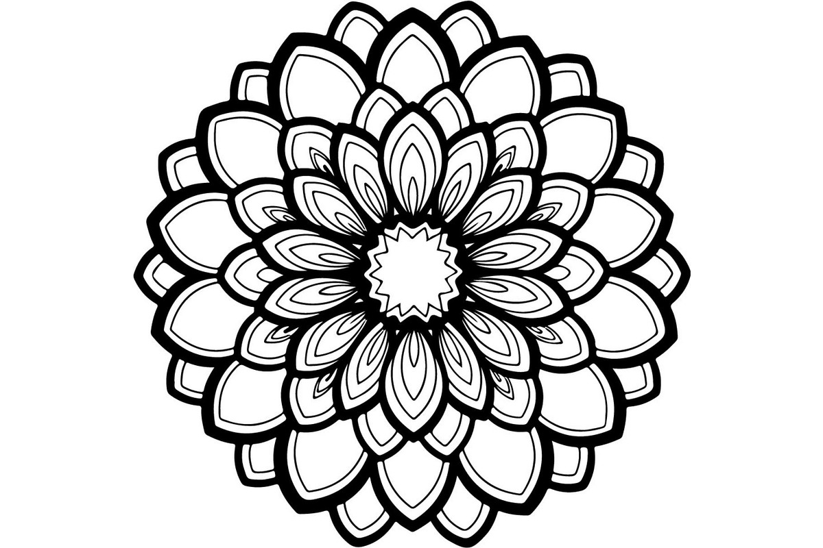 Decorative Mandala Flower, an Object Graphic by Designer_Momina (Photo 18 of 20)