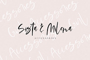 Mondela || Casual Handwritten Font, a Script Font by BrandSemut (Thumbnail 10 of 13)