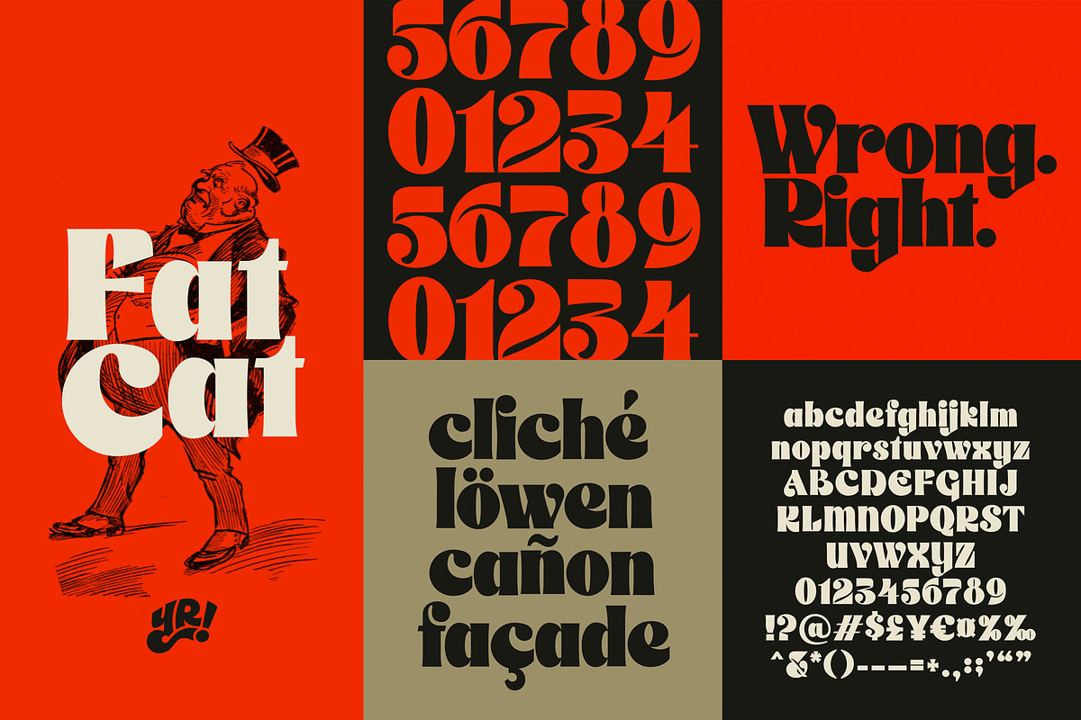 The Yeahright Type Bundle Vol 1, a Font by Yeahright Type (Photo 3 of 11)