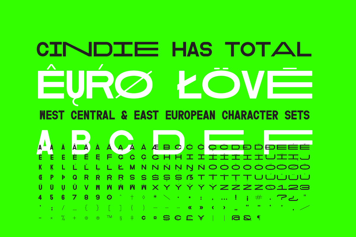 Cindie Mono Family preview 3