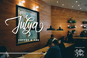 Evelyne Script, a Script Font by QueenType (Thumbnail 8 of 8)