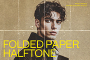 Folded Paper Halftone Photo Effect, a Layer Style Add-On by dokudokunomi (Thumbnail 1 of 5)