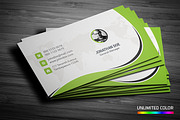 Stylish Corporate Business Card, a Business Card Template by InfinityArt (Thumbnail 1 of 4)