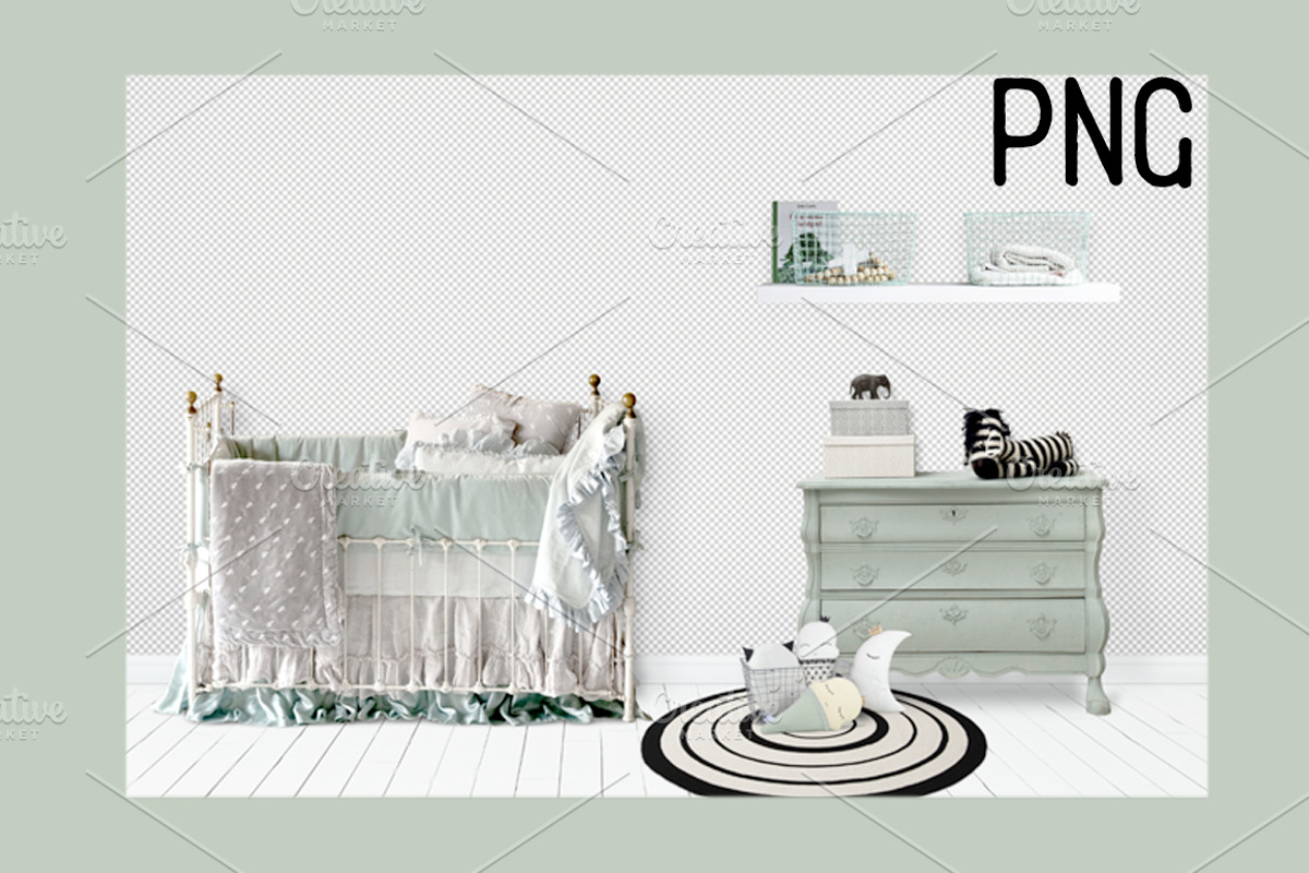 Kids Room Wall/Frame Mock Up 9, a Print Template by Whimsicality (Photo 4 of 4)