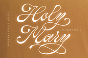 Holy Mary – Modern Calligraphy Font, a Script Font by RedyStudio (Thumbnail 13 of 13)