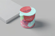 Tube Snack Packaging Box Mockups, a Packaging Mockup by megostudi0 (Thumbnail 5 of 6)
