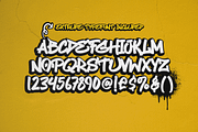 Urban Graffiti Font, a Font by Graphue (Thumbnail 2 of 9)