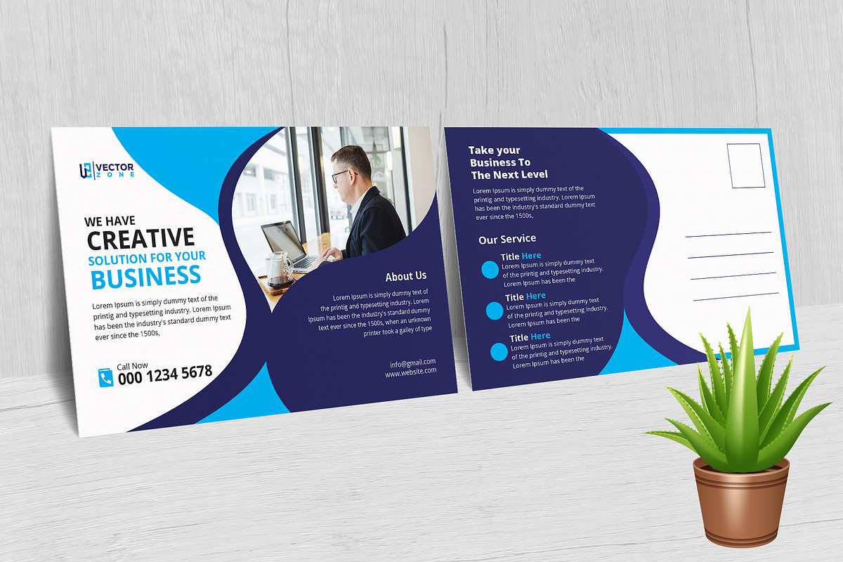Business Post Card Design