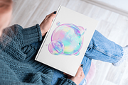 Pastel Soap Bubbles Clipart, a Decorative Illustration by Paper Artsthetics (Thumbnail 4 of 6)
