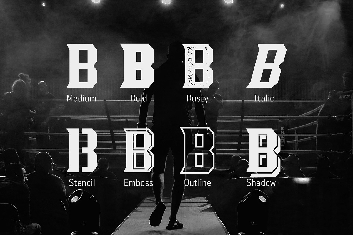 Bronzier Font Family preview 2