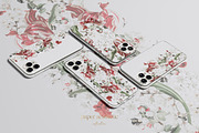 Tulip Flower Blossom Pattern, a Pattern Graphic by paper aesthetic (Thumbnail 3 of 8)