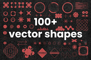 BUNDLE PACK: 400+ VECTOR SHAPES, an Object Graphic by KristinaK3 (Thumbnail 4 of 5)