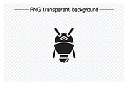 Humanoid and Droid Robot Glyph Icons, an Icon by Designfour (Thumbnail 3 of 7)