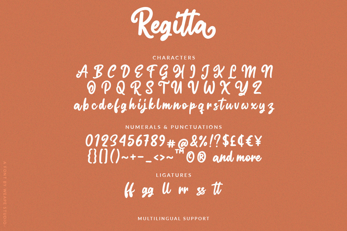 Regitta - Playful Script preview 8