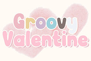Groovy Valentine - Handwritting, a Handwritten Font by Charmingbear59.design (Thumbnail 1 of 5)