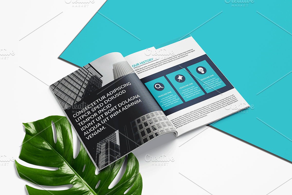 Company Profile Brochure - V04, a Brochure Template by Template Shop (Photo 4 of 9)