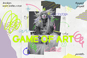 Game of ART, a Decorative Illustration by Mio Buono (Thumbnail 1 of 17)