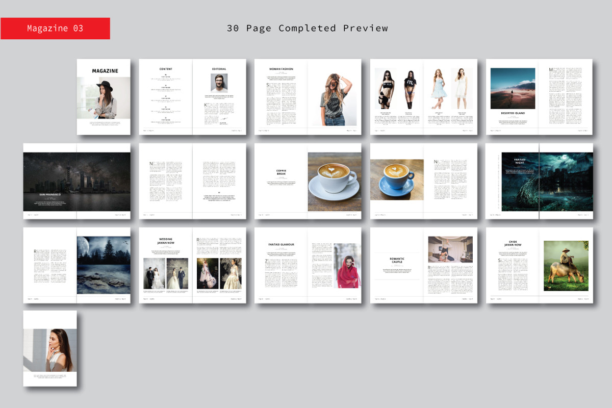A5 Magazine Bundle Vol. 2, a Magazine Template by Alhaytar (Photo 4 of 6)