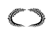 Nature Wreath Frame Vector Bundle, an Illustration by jahid234 (Thumbnail 47 of 51)
