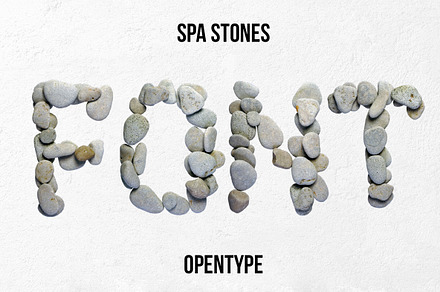 Spa Stones Font, a Serif Font by Handmadefont