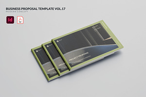 Business Proposal Template Vol.17, a Brochure Template by Bewalrus Studio