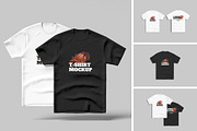 T-Shirt Mockup, a Shirt Mockup by AnasStudio (Thumbnail 1 of 5)