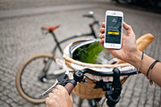 iphone 5s & bike - 8 photo mockups, an iPhone Mockup by show it better (Thumbnail 2 of 5)