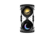 Celestial Sun Moon Hourglass Bundle, an Illustration by yasushie (Thumbnail 13 of 31)