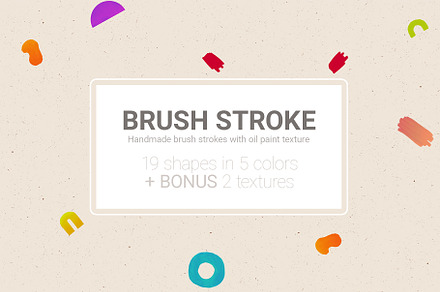 Brush strokes oil paint texture