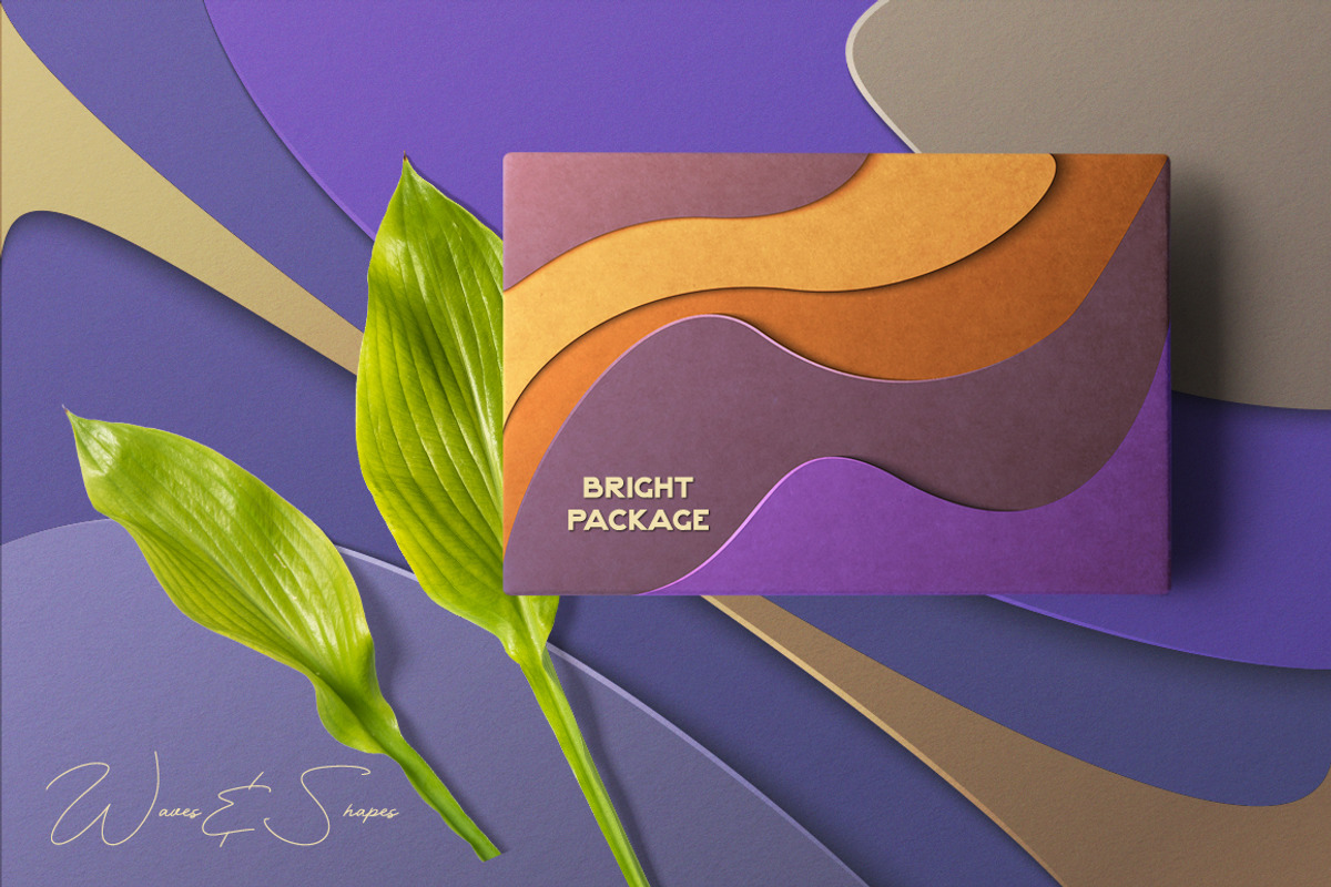 Waves&Shapes, a Texture Graphic by Olga Ryzychenko (Photo 2 of 9)
