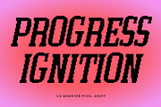 CS Mobster Pixel, a Slab Serif Font by Craft Supply Co. (Thumbnail 2 of 8)