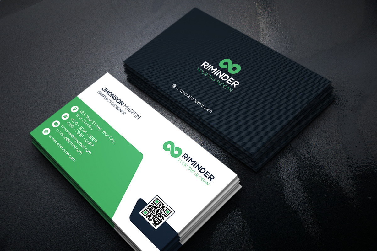 Business Card, a Business Card Template by Divergent Studio (Photo 4 of 5)